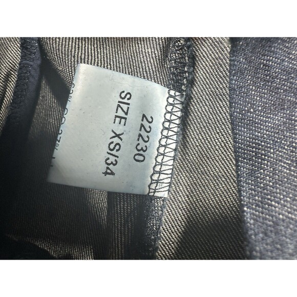 HANNOH WESSEL AEQUAMENTE DARK BLUE COTTON Pants TROUSERS -EU34 UK8 26 X 26.5 - Picture 3 of 9